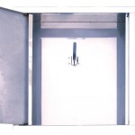 Ανοξείδωτη Πυροσβεστική Φωλιά με Γάντζο ΚΕΝΗ  ΙΝΟΧ 304 (50Χ47Χ14cm)