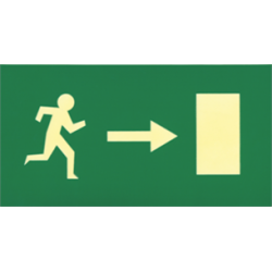 Πινακίδα ΕΞΟΔΟΣ ΔΕΞΙΑ